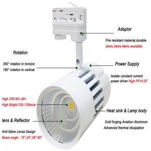 2 3 4 juhtmed adapter 20w 30w 40w 50w magnetvälja koht cob juhitud rööbastee valgus